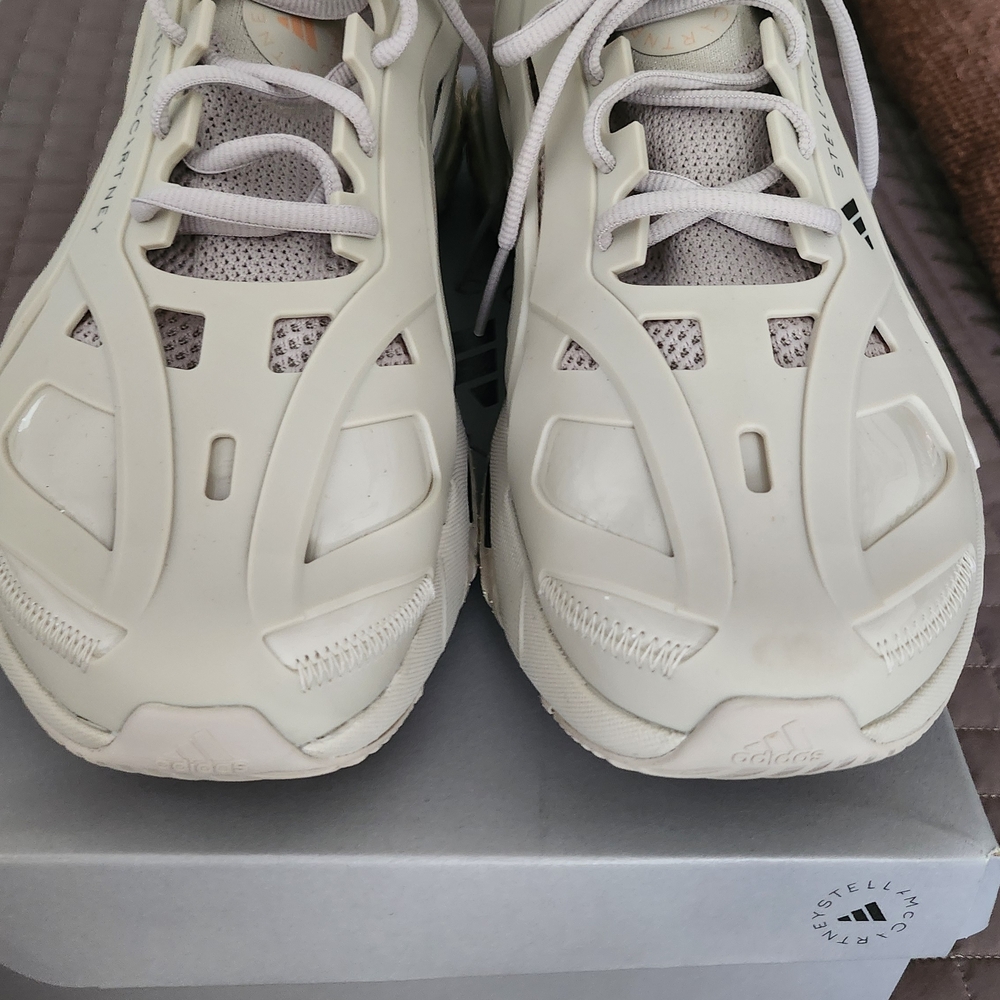 Adidas by Stella McCartney Cream Athletic Shoes